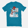 Snow Feeling-Womens-Fitted-Tee-imisko