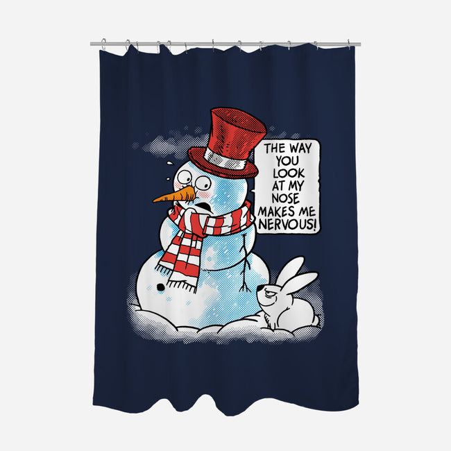 Snow Feeling-None-Polyester-Shower Curtain-imisko