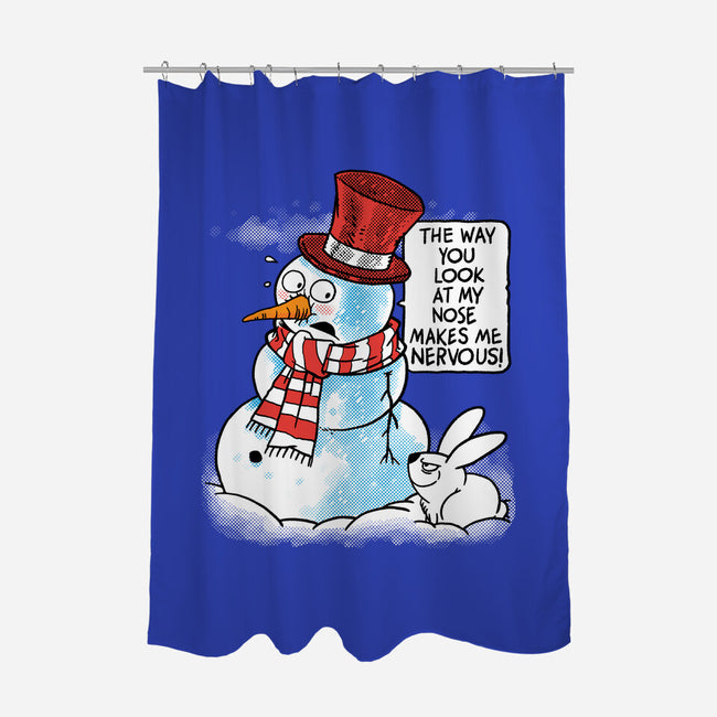 Snow Feeling-None-Polyester-Shower Curtain-imisko