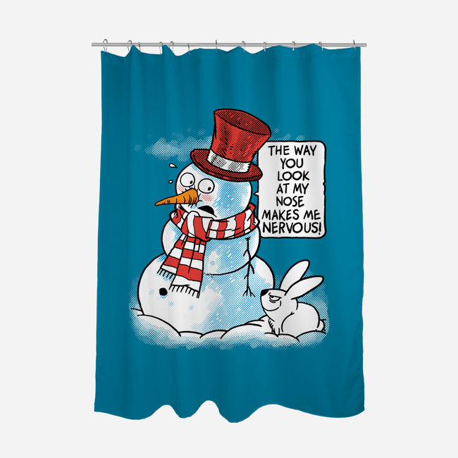 Snow Feeling-None-Polyester-Shower Curtain-imisko