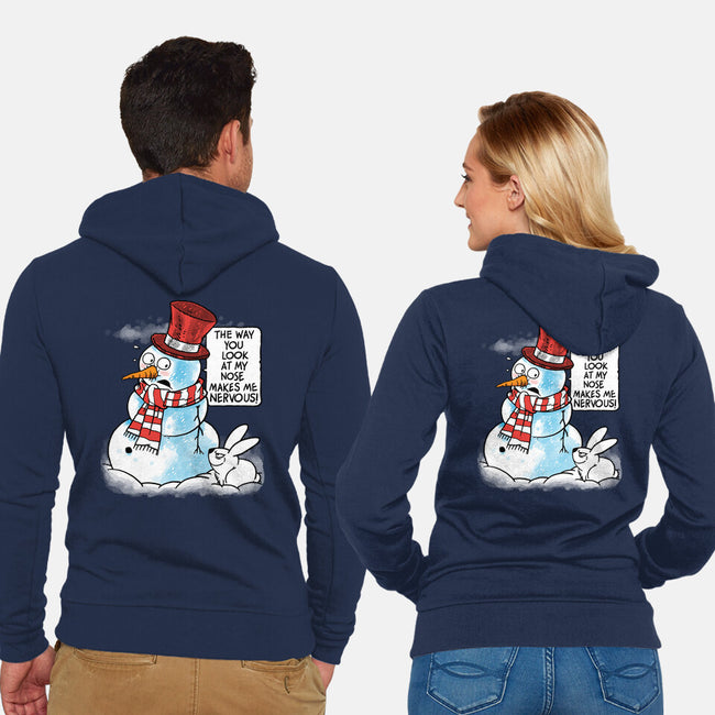 Snow Feeling-Unisex-Zip-Up-Sweatshirt-imisko
