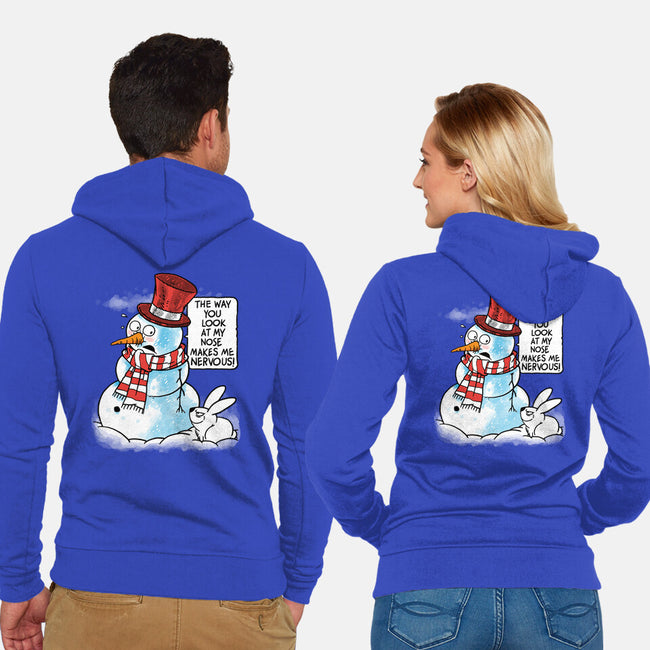 Snow Feeling-Unisex-Zip-Up-Sweatshirt-imisko