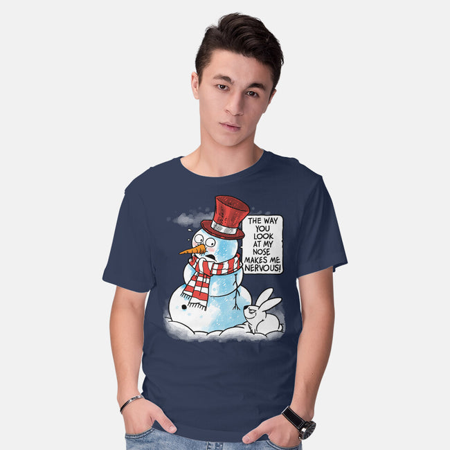 Snow Feeling-Mens-Basic-Tee-imisko