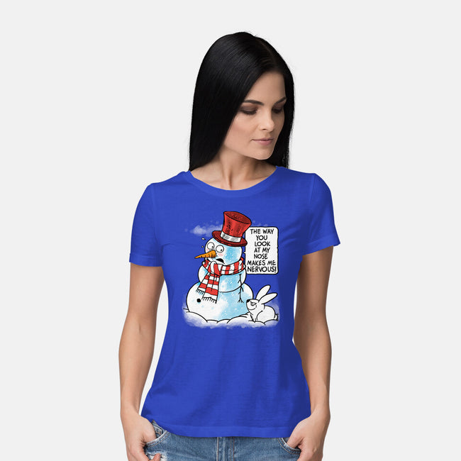 Snow Feeling-Womens-Basic-Tee-imisko