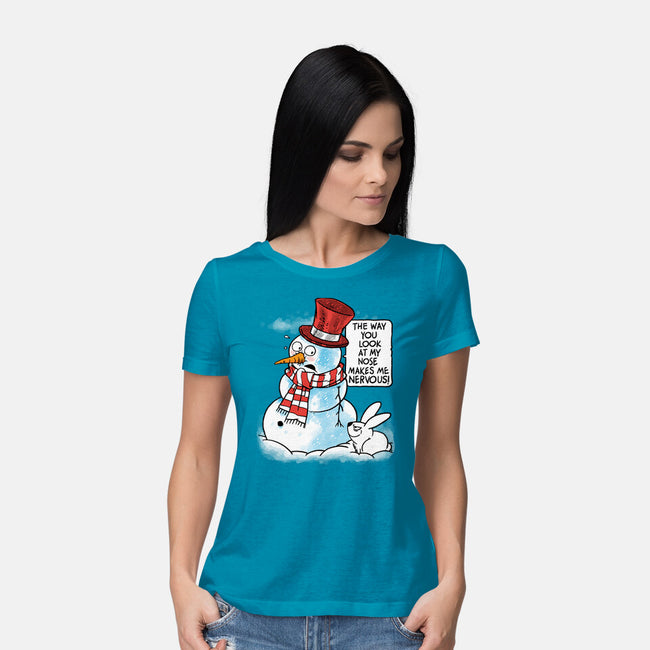 Snow Feeling-Womens-Basic-Tee-imisko