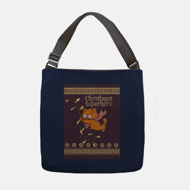 Christmas Superhero-None-Adjustable Tote-Bag-imisko