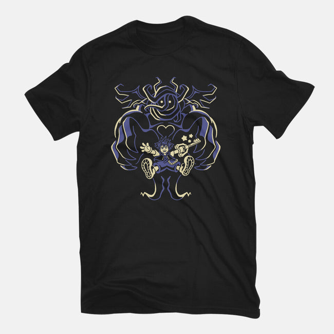 Heart-Shaped Boss-Womens-Fitted-Tee-Henrique Torres