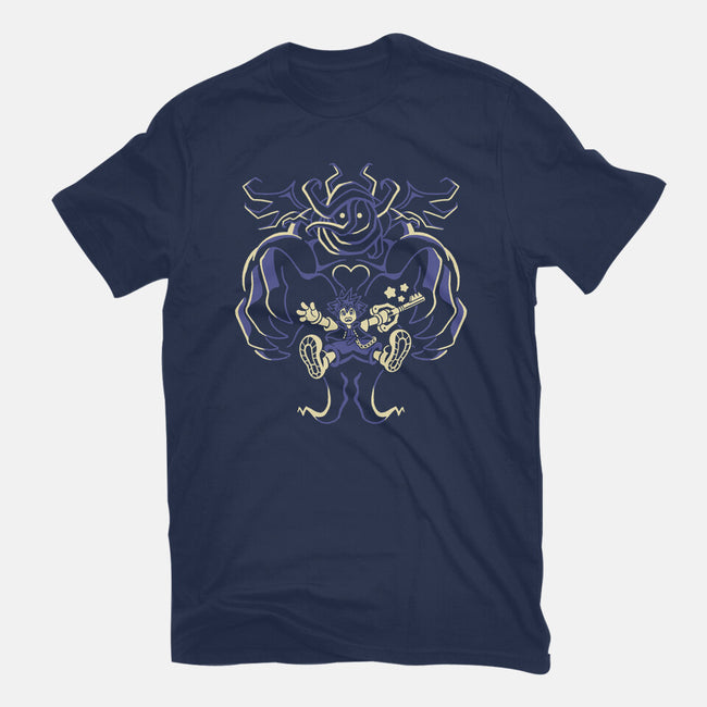 Heart-Shaped Boss-Womens-Fitted-Tee-Henrique Torres