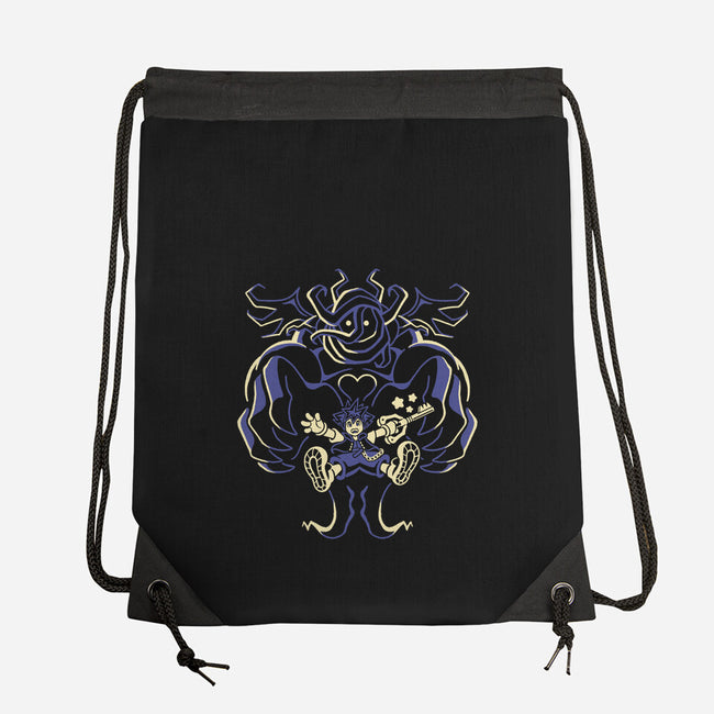 Heart-Shaped Boss-None-Drawstring-Bag-Henrique Torres