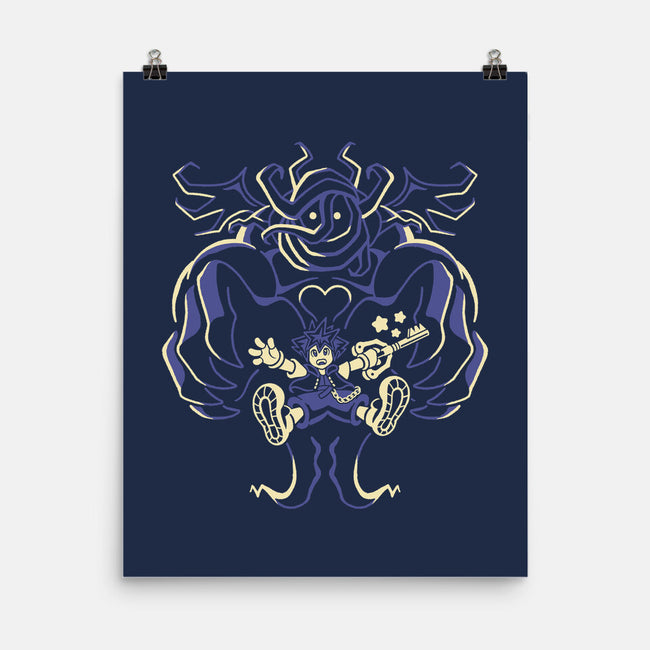 Heart-Shaped Boss-None-Matte-Poster-Henrique Torres