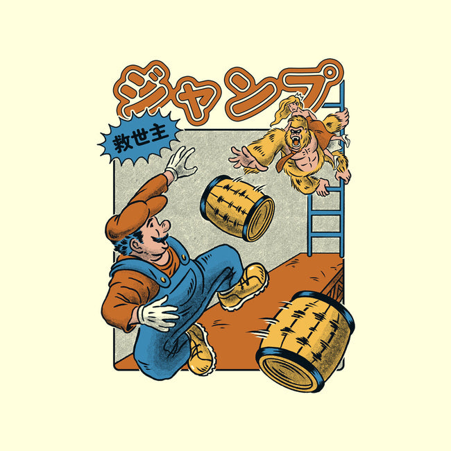 Jumping Savior-None-Glossy-Sticker-Henrique Torres