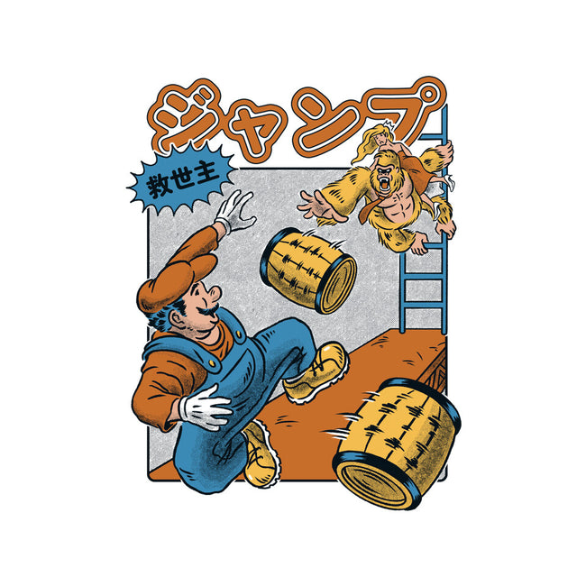 Jumping Savior-None-Mug-Drinkware-Henrique Torres