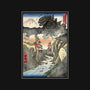 King Of Kaiju In Inume Pass-Womens-Fitted-Tee-DrMonekers