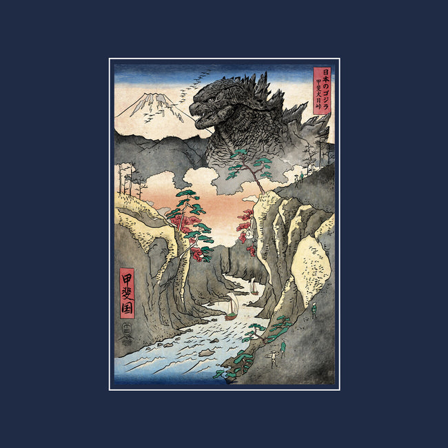King Of Kaiju In Inume Pass-None-Adjustable Tote-Bag-DrMonekers