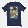 King Of Kaiju In Inume Pass-Womens-Fitted-Tee-DrMonekers