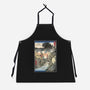 King Of Kaiju In Inume Pass-Unisex-Kitchen-Apron-DrMonekers
