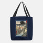 King Of Kaiju In Inume Pass-None-Basic Tote-Bag-DrMonekers