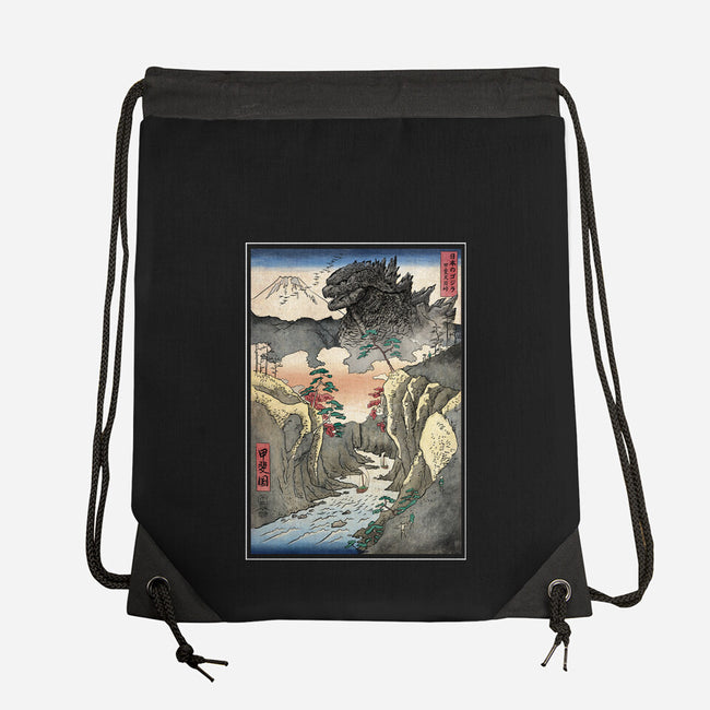King Of Kaiju In Inume Pass-None-Drawstring-Bag-DrMonekers