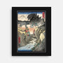King Of Kaiju In Inume Pass-None-Stretched-Canvas-DrMonekers
