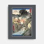 King Of Kaiju In Inume Pass-None-Stretched-Canvas-DrMonekers