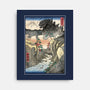 King Of Kaiju In Inume Pass-None-Stretched-Canvas-DrMonekers