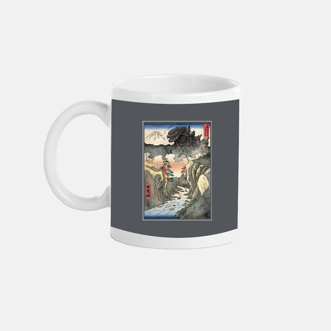 King Of Kaiju In Inume Pass-None-Mug-Drinkware-DrMonekers
