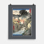 King Of Kaiju In Inume Pass-None-Matte-Poster-DrMonekers