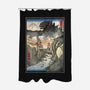King Of Kaiju In Inume Pass-None-Polyester-Shower Curtain-DrMonekers