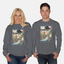 King Of Kaiju In Inume Pass-Unisex-Crew Neck-Sweatshirt-DrMonekers