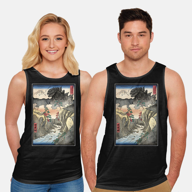 King Of Kaiju In Inume Pass-Unisex-Basic-Tank-DrMonekers