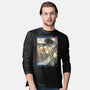 King Of Kaiju In Inume Pass-Mens-Long Sleeved-Tee-DrMonekers