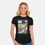 King Of Kaiju In Inume Pass-Womens-Fitted-Tee-DrMonekers