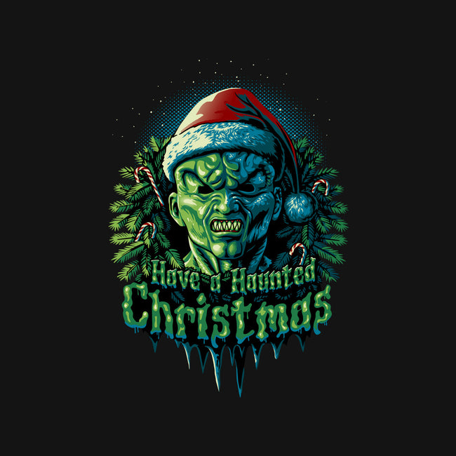 Haunted Christmas-Unisex-Pullover-Sweatshirt-daobiwan