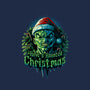 Haunted Christmas-Womens-Fitted-Tee-daobiwan