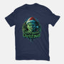 Haunted Christmas-Youth-Basic-Tee-daobiwan