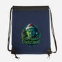 Haunted Christmas-None-Drawstring-Bag-daobiwan