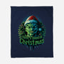 Haunted Christmas-None-Fleece-Blanket-daobiwan