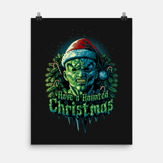 Haunted Christmas-None-Matte-Poster-daobiwan