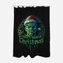 Haunted Christmas-None-Polyester-Shower Curtain-daobiwan
