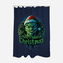 Haunted Christmas-None-Polyester-Shower Curtain-daobiwan