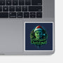 Haunted Christmas-None-Glossy-Sticker-daobiwan