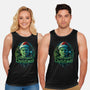 Haunted Christmas-Unisex-Basic-Tank-daobiwan