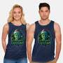 Haunted Christmas-Unisex-Basic-Tank-daobiwan