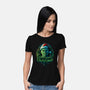 Haunted Christmas-Womens-Basic-Tee-daobiwan