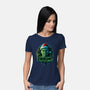 Haunted Christmas-Womens-Basic-Tee-daobiwan