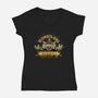 Ultimate King Koopa-Womens-V-Neck-Tee-Astrobot Invention