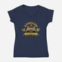Ultimate King Koopa-Womens-V-Neck-Tee-Astrobot Invention