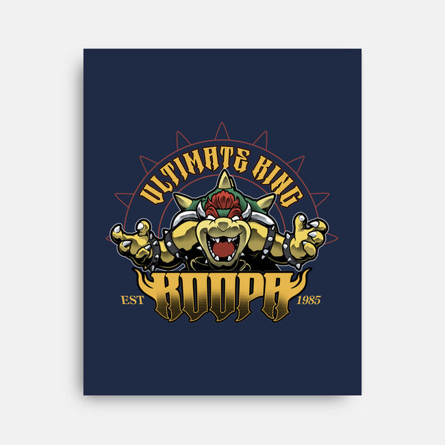 Ultimate King Koopa-None-Stretched-Canvas-Astrobot Invention