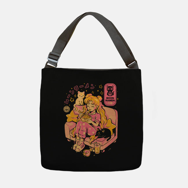Moon Ramen-None-Adjustable Tote-Bag-Arigatees