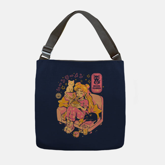 Moon Ramen-None-Adjustable Tote-Bag-Arigatees